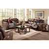 Catnapper Burlington Power Headrest Lay-Flat Reclining Sofa