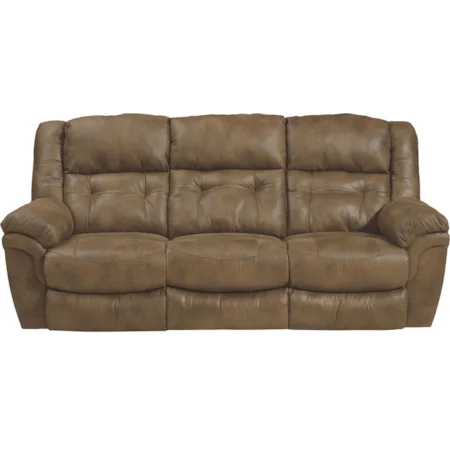 Power Reclining Sofa With Drop Down Table