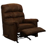 Rocker Recliner with Channel Back