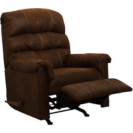 Rocker Recliner with Channel Back