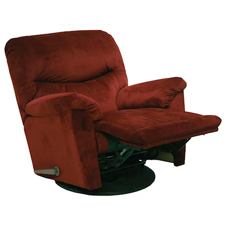 Juniper Swivel Glider Recliner in Casual Furniture Style