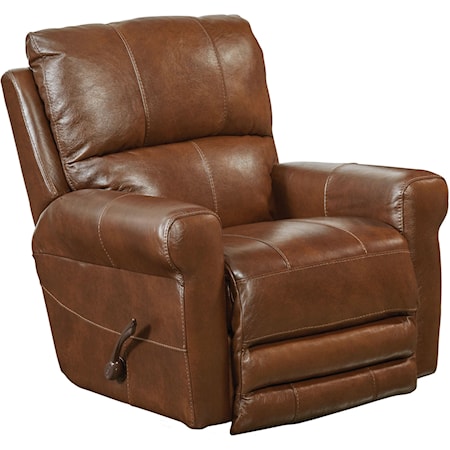 Power Lay Flat Recliner with USB Port