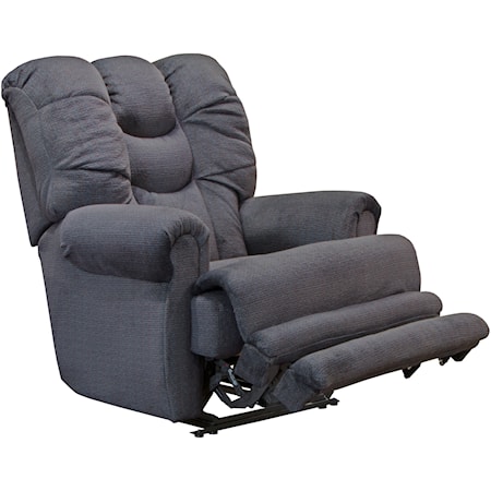 Power Lay-Flat Recliner with Extension Ottoman