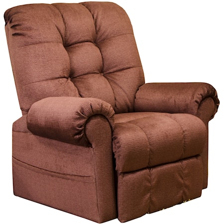 Pow'r Lift Full Layout Chaise Heavy-Duty Recliner