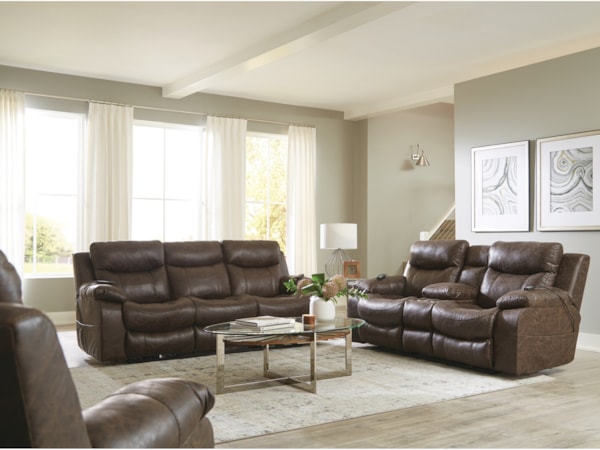 Power Reclining Living Room Group