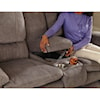 Catnapper 240 Reyes Lay Flat Reclining Console Loveseat