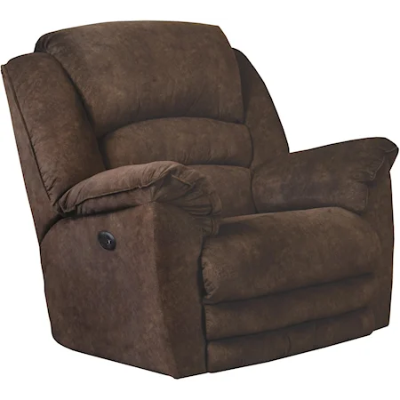 Power Lay Flat Recliner w/ Extended Footrest