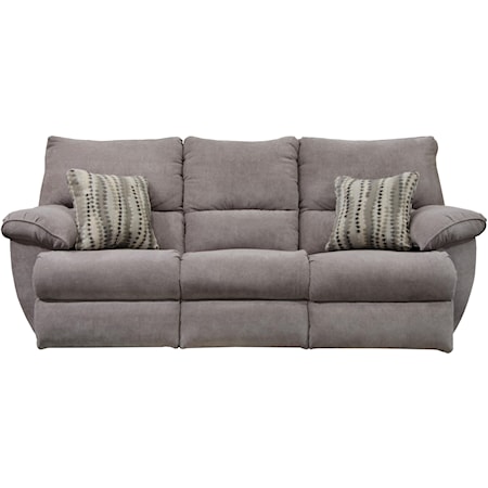 Lay Flat Reclining Sofa with Drop Down Table