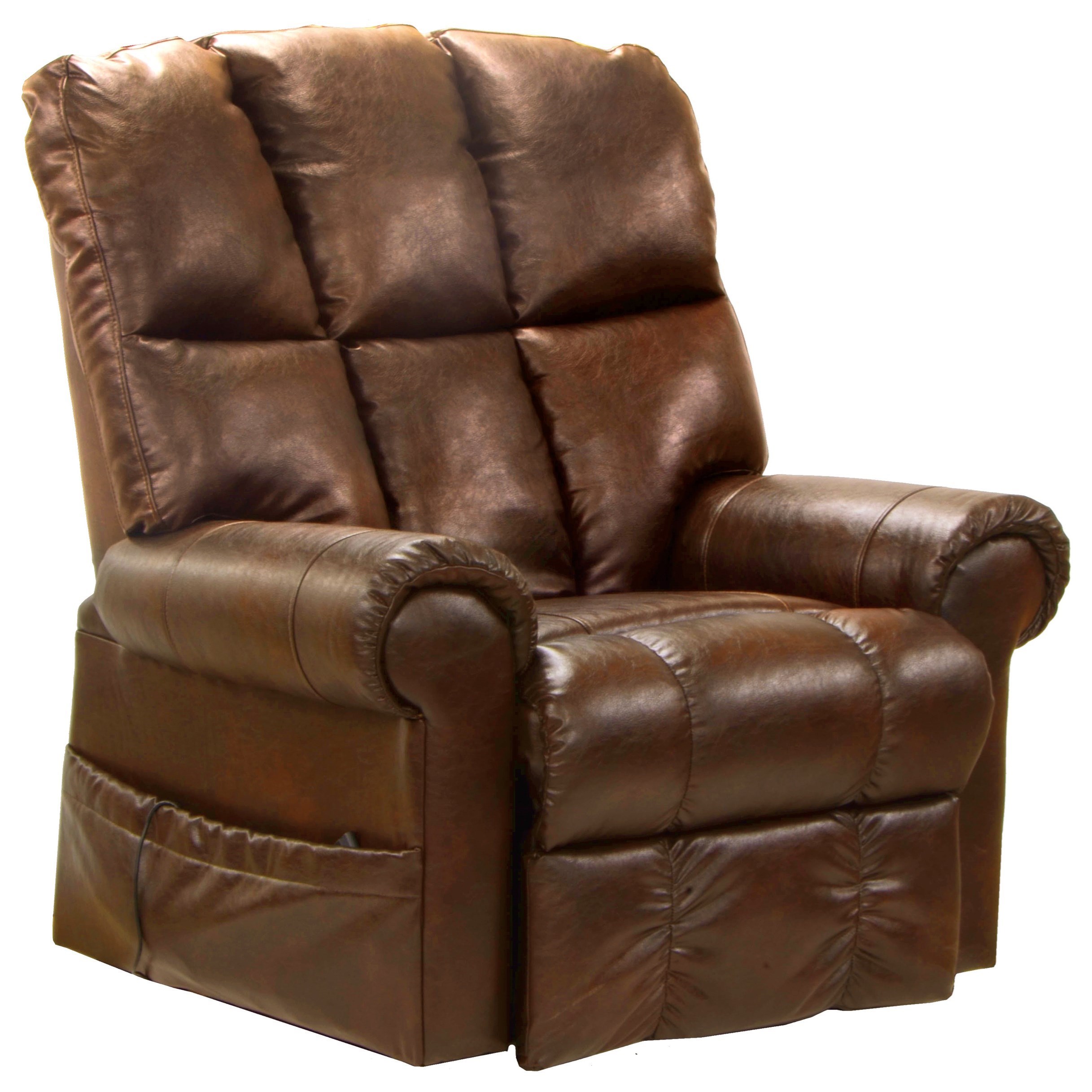 Catnapper ramsey power lift lay flat recliner with sale heat & massage