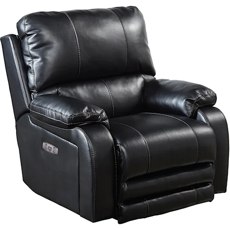 Power Lay Flat Recliner w/ Power Headrest