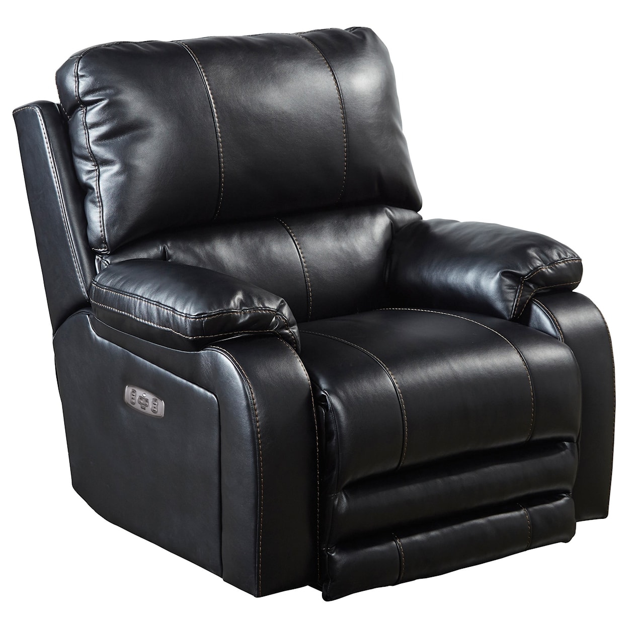 Carolina Furniture 4762 Thornton Power Lay Flat Recliner w/ Power Headrest