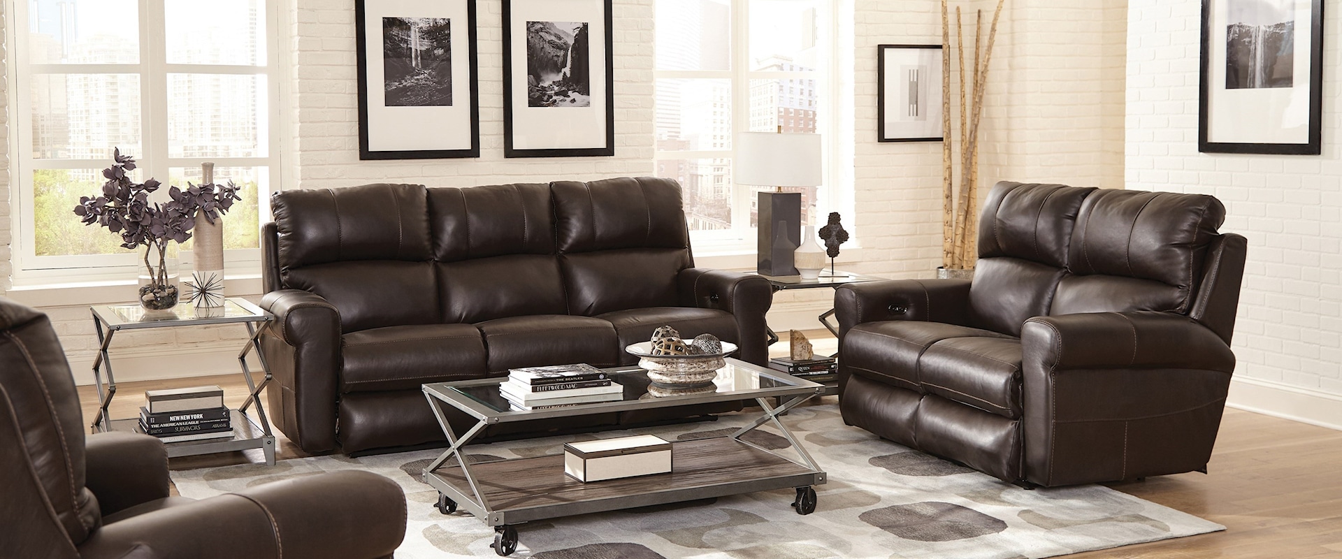 Power Reclining Living Room Group