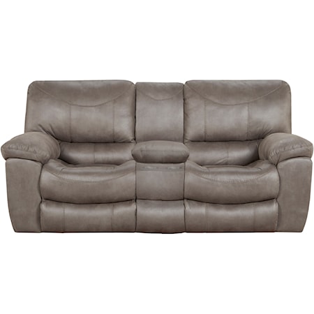 Reclining Console Loveseat