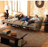 Catnapper 438 Voyager Lay Flat Reclining Sofa