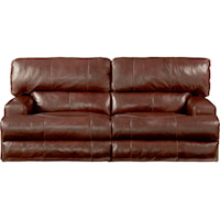 Power Lay Flat Reclining Sofa with Power Headrests