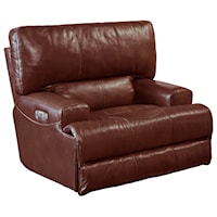 Power Lay Flat Recliner with Power Headrest and Lumbar