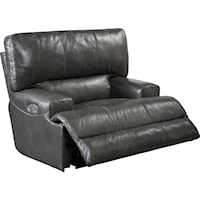 Power Lay Flat Recliner with Power Headrest and Lumbar