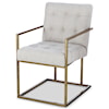 Century Archive Home and Monarch Kendall Metal Arm Chair