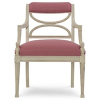 Candy Cane Accented Arm Chair