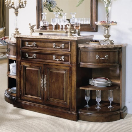 Ille de Cite Server with Marble Top