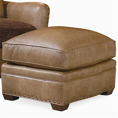 Century Elegance  Upholstered Ottoman