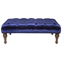 Upholstered Cocktail Ottoman