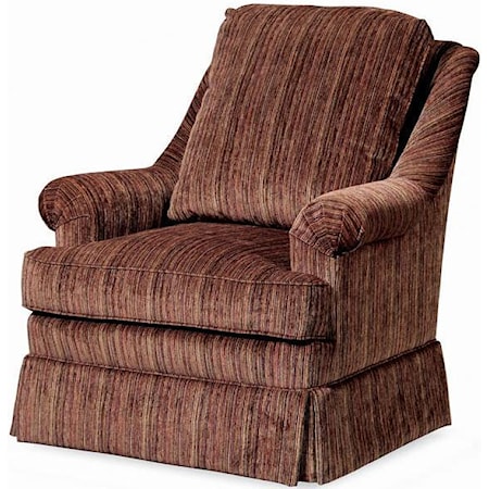 Tyler Loose Cushion Swivel Chair