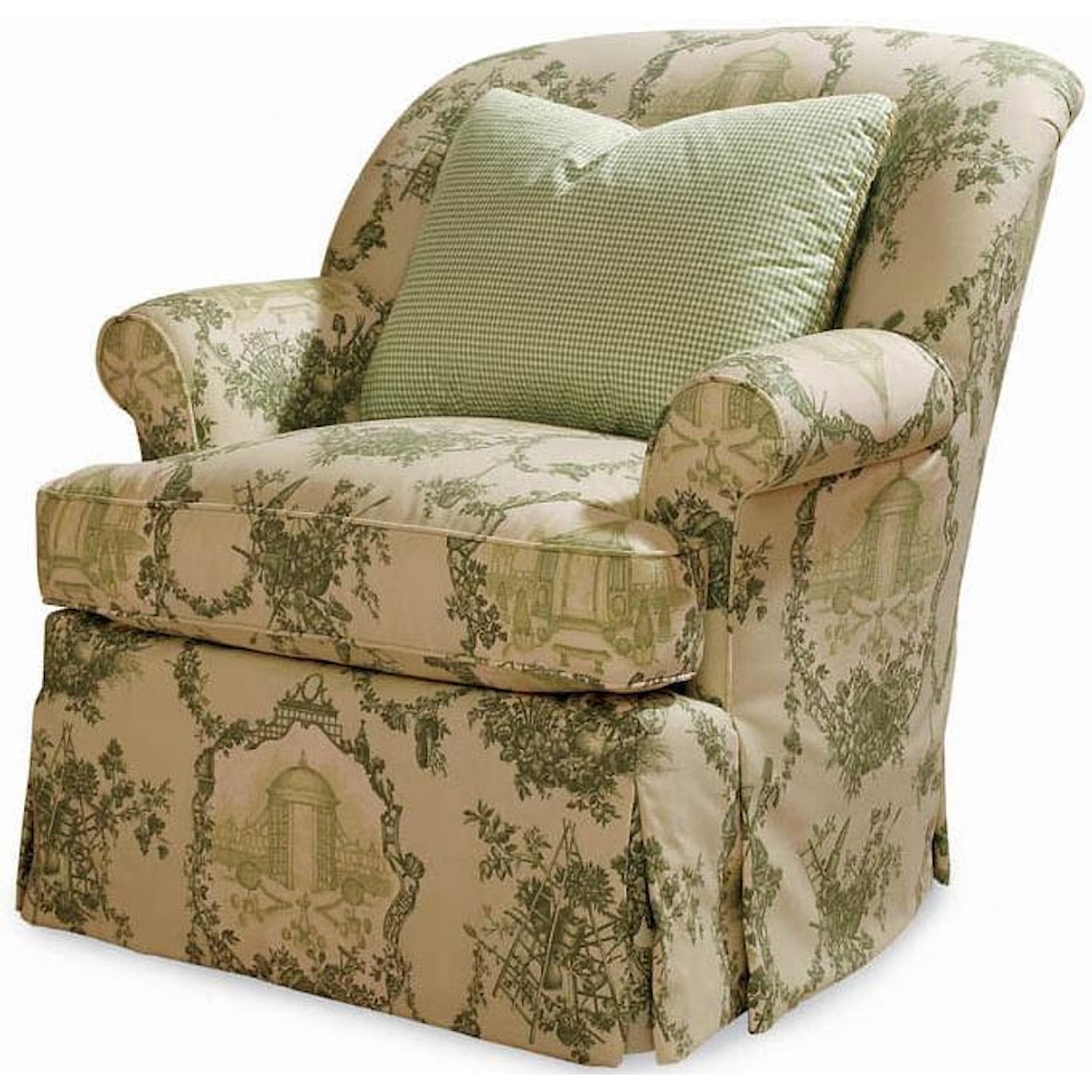 Century Elegance  Rebecca Swivel Chair