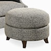 Century Elegance  Round Ottoman