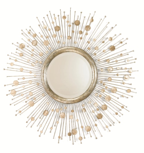 Beveled Burst Mirror