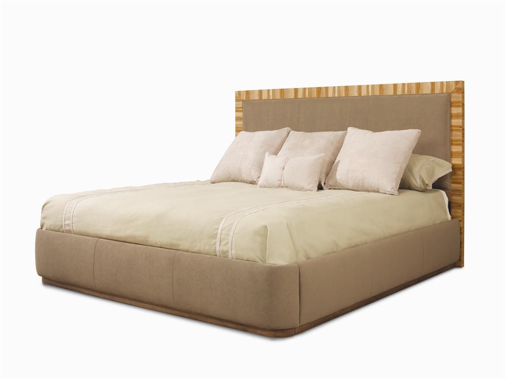 Milan upholstered online panel bed