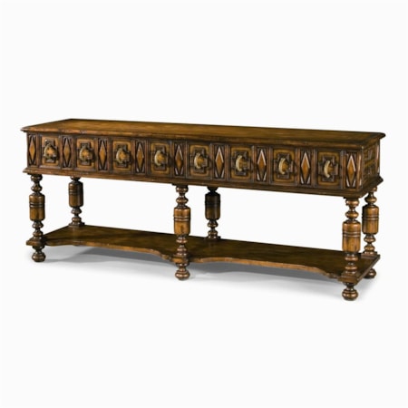 Jacobean Sideboard with Four Drawers