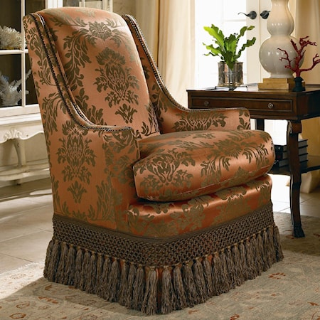 High Back Upholstered Chair