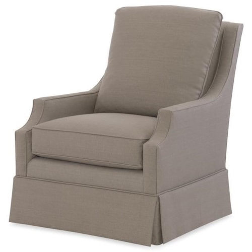 Transitional Swivel Chair