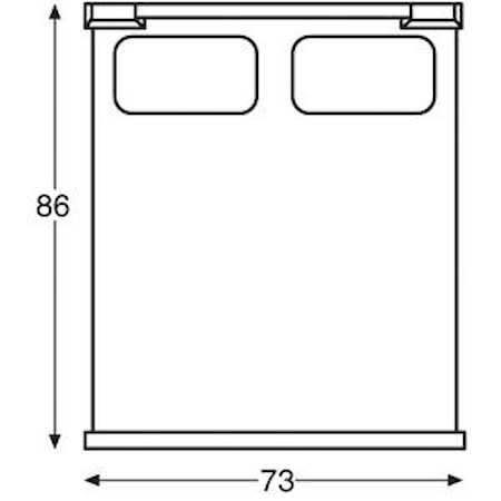 Monastery Bed with Raised Panel Headboard