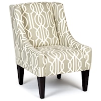 Accent Chair with Wing Back