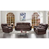 Cheers 9597 Glider Recliner with Pillow Arms