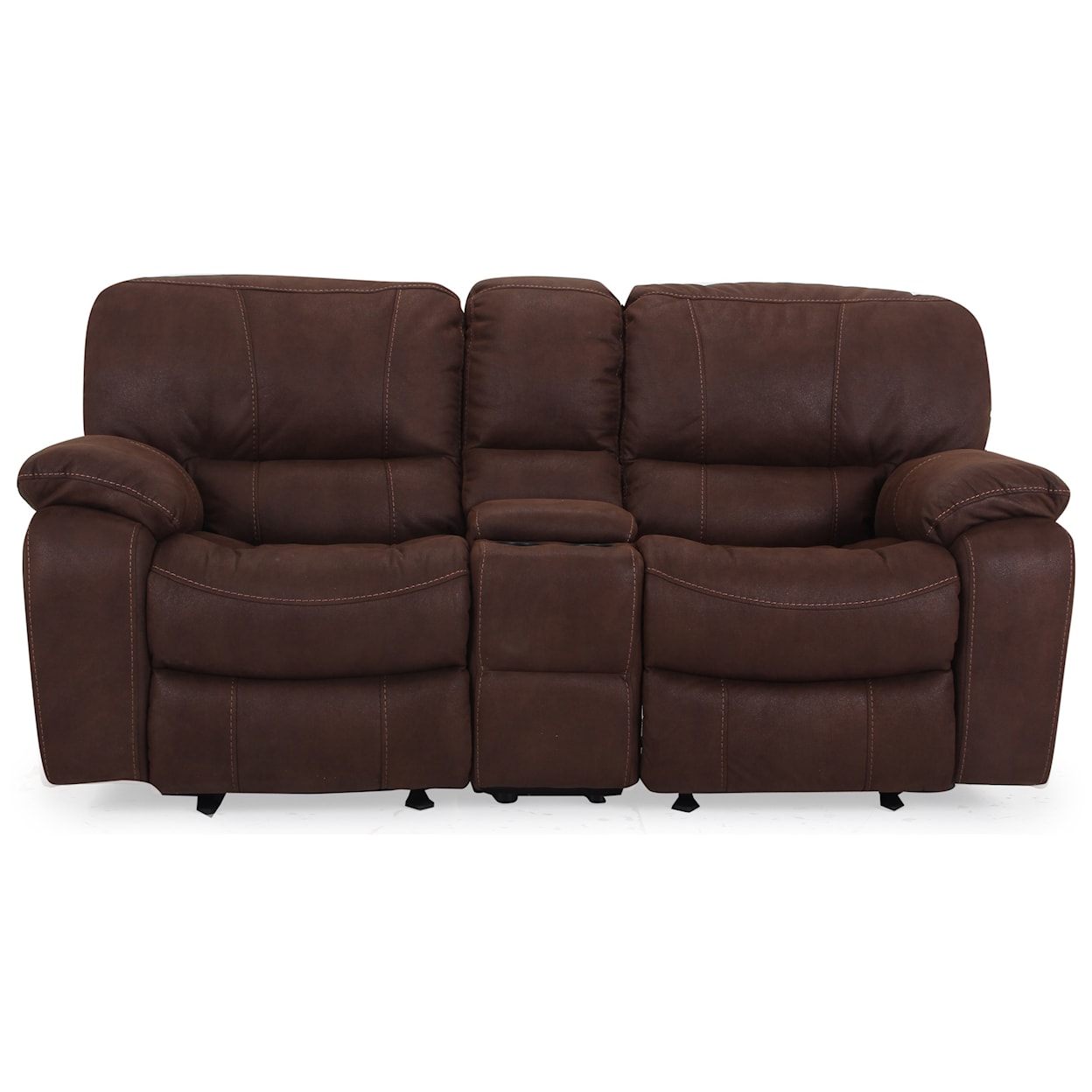 VFM Signature UX8625M Glider Reclining Loveseat with Console