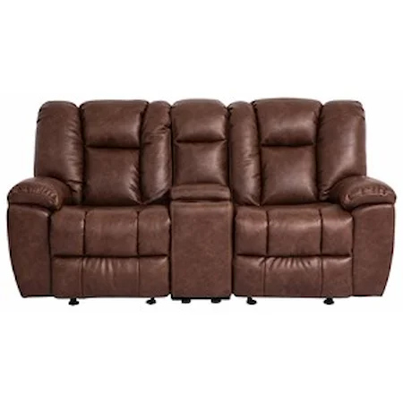 Reclining Loveseat with Console