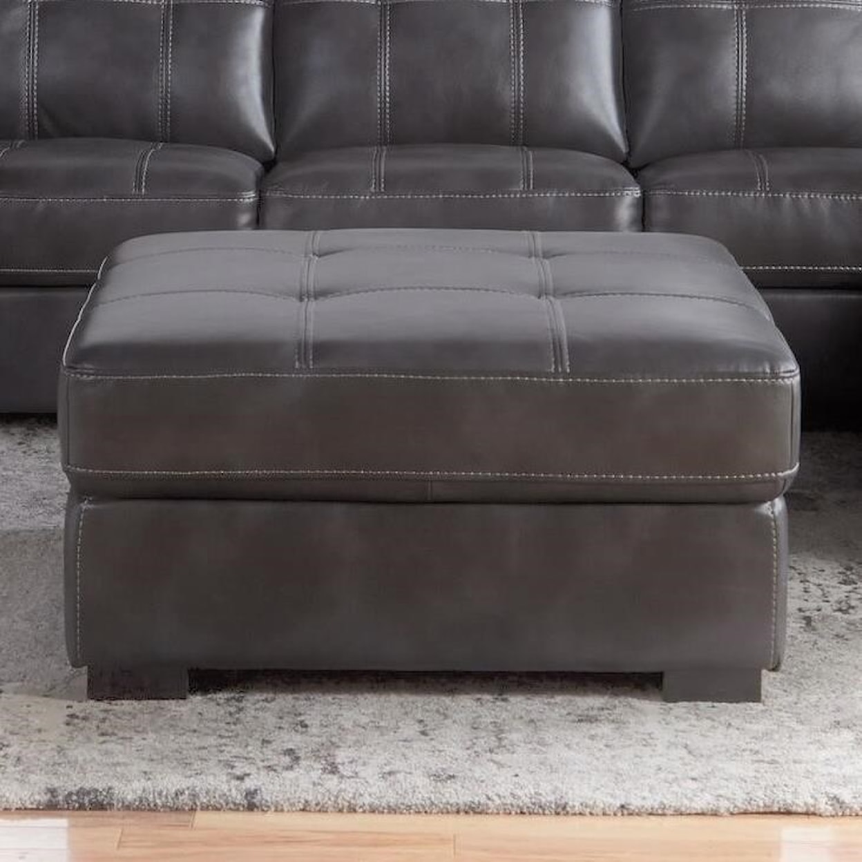 VFM Signature 5312 Tufted Square Ottoman