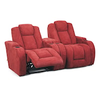 Two Chaise Pad Recliner Sectional Group
