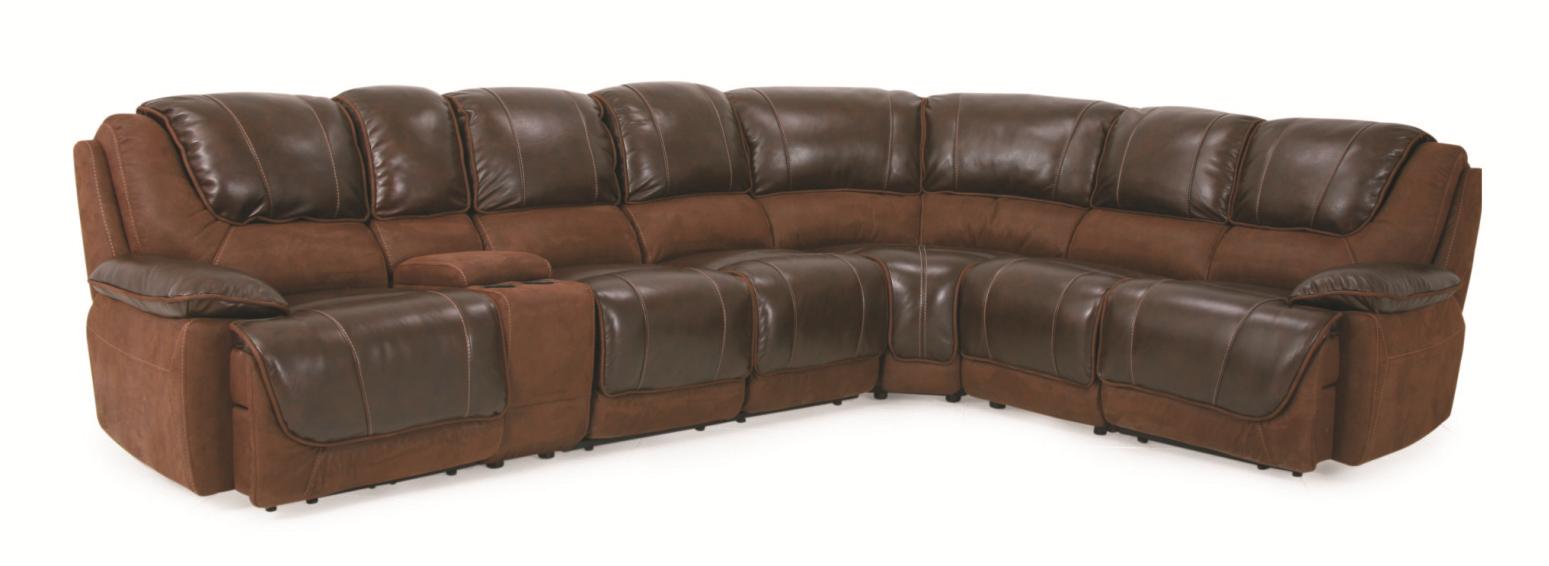 Cheers x8698m casual online reclining sectional sofa