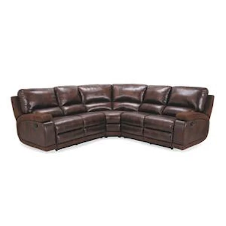 Contemporary 3-piece Reclining Sectional