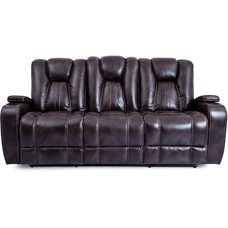 Power Reclining Sofa with Lights