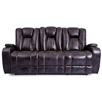 Power Reclining Sofa with Lights