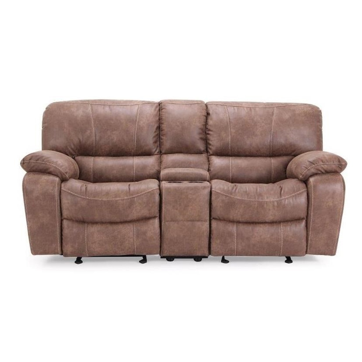 VFM Signature UX8625M Glider Reclining Loveseat with Console