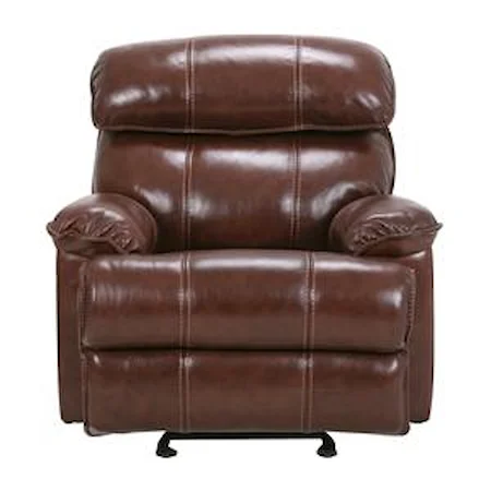 Leather Glider Recliner