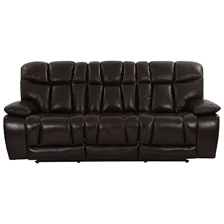 Dual Power Reclining Sofa with Power Headrests