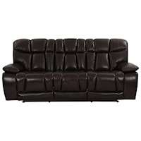 Dual Power Reclining Sofa with Power Headrests