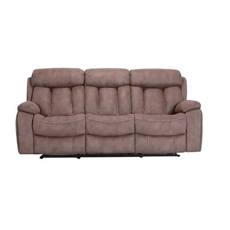 Casual Reclining Sofa